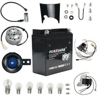 ZEALfix Simson S51 S50 VAPE(M-G-V) SET Zündung Umrüstsatz für Simson S50 75-79 (M53/2) S51 Enduro (M531, M541, M542) S70 Enduro (M741) S83 Enduro S53 Enduro (M543) 35/35W 12V