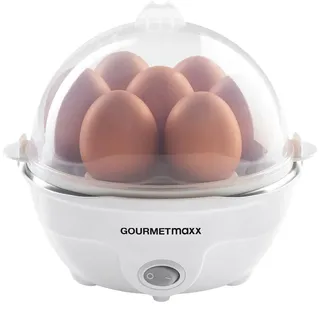 GOURMETmaxx Eierkocher 7 Eier + Eipicker Weiß