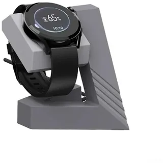 Uhren-Ladestation für Huawei Watch 6 6 Pro D2 Fit 5, leichter Ladeständer, kompakte Desktop-Station (hellgrau)
