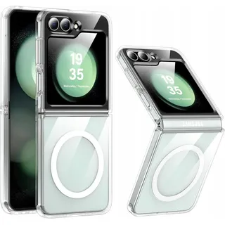 Magnetische Hülle Mit Magsafe-funktion Für Samsung Z Flip 6 / Z Flip 7 Fe