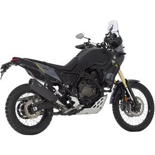 Shark exhaust DSX-10 Edelstahl beschichtet schwarz-matt, schwarz