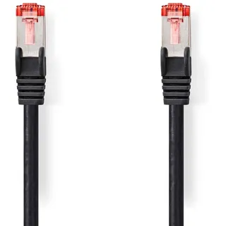 Nedis Cat6-netzwerkkabel - RJ45 Stecker | RJ45 Stecker | S/FTP 3 m | Rund | LSZH | Schwarz
