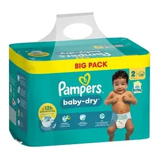 Pampers Baby-Dry Gr. 2 (4-8 kg) 88 St.