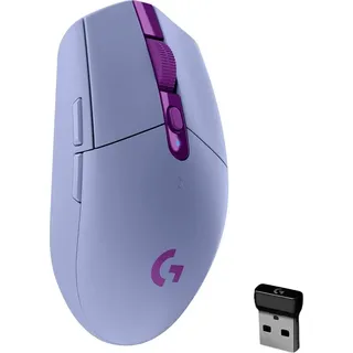 Lightspeed Wireless Gaming Maus flieder