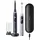 Duopack Black Onyx + 2. Handstück Rose Quarz + Reiseetui