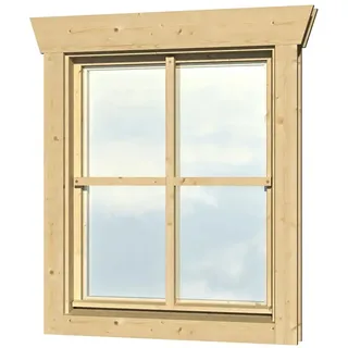SKANHOLZ Einzelfenster 57,5 cm x 70,5 cm Beige