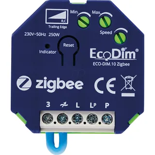 ECO-DIM.10-ZGB - LED-Dimmermodul, 250 W, Phasenabschnitt (RC), Zigbee