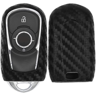 Carbon Soft Case Schutz Hülle Auto Keyless Schlüssel Kompatibel mit OPEL Astra K Insignia B Zafira C Mokka
