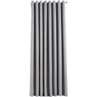 Gardinenbox NewYork Ösen 295 x 225 cm grau