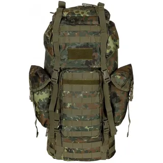Max Fuchs MFH BW Kampfrucksack, MOLLE, 65 l, Alu-Ausst. (flecktarn) - 65L