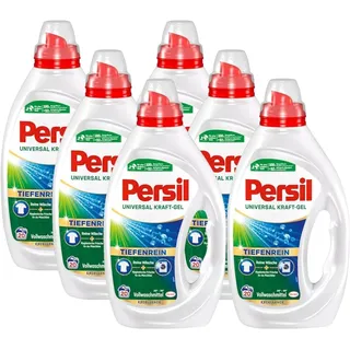 Persil Universal Kraft-Gel Flüssigwaschmittel für weiße & helle Wäsche 2x 130 WL