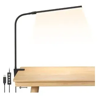 Lepro Schreibtischlampe Schwarz