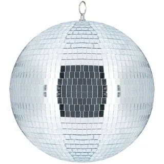 Relaxdays Discokugel silber Ø 30,0 cm, 1 St.