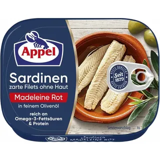 APPEL Sardinenfilets Madeleine Rot 105g
