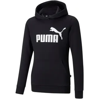 Puma Essentials Logo Hoodie Mädchen black 128