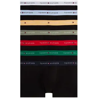 Tommy Hilfiger Underwear Trunk 7P TRUNK WB (Packung, 7-St., 7er) mit Logobund bunt L (52)