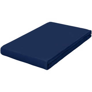 Baumwolle 90 x 190 - 100 x 220 cm blue deep