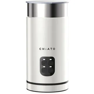 chiato milkPLAY Elektrischer Milchaufschäumer - White