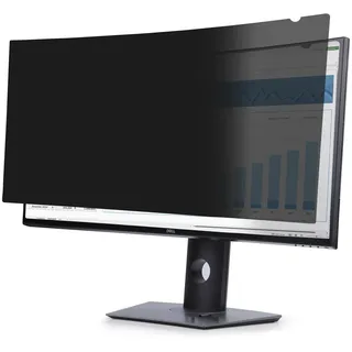 Startech StarTech.com für Dell U3824DW Curved 21:9 Sichtschutz Computer Displayschutzfolie | Doppelseitiger Blickschutzfilter, Curved Monitor, +/-30 Grad Ansicht
