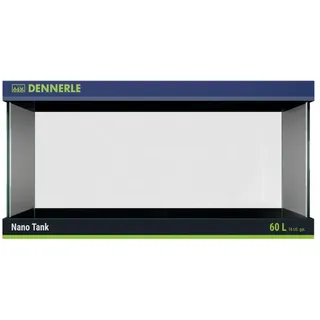 DENNERLE Aquarium Nano Tank weiß 60 cm x 30 cm x 35 cm