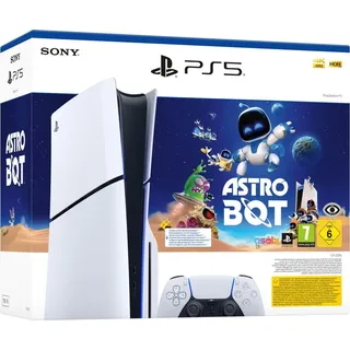 Sony PlayStation 5 Slim Disc Edition + Astro Bot Bundle 		