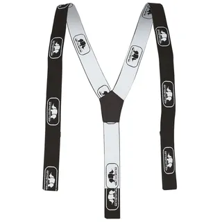 SIP Hosenträger mit Klettverschluss, schwarz-weiß