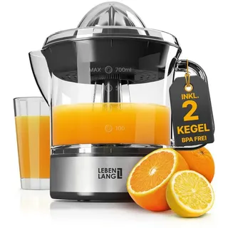 Lebenlang Elektrische Zitruspresse orange
