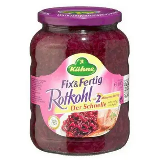 Kühne Gemüsekonserve, Kühne Rotkohl Fix & Fertig 700g