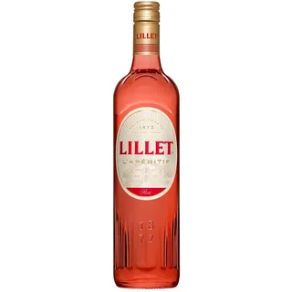 Lillet Rosé, französischer Wein-Aperitif, fruchtig-frischer Geschmack von Orange & roten Früchten, für Spritz & Cocktails, 17% Vol., 1 x 0,75 l