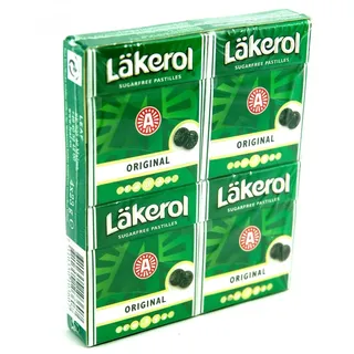 Läkerol Original 4er Pack