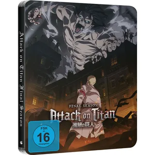 crunchyroll gmbh Attack on Titan: Final Season - Staffel 4 - Gesamtausgabe (Steelbook) (DVD)
