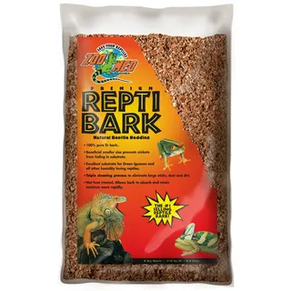 Zoo Med Repti Bark – Terrarium Decor, kleine natürliche Tannenrinde, wiederverwendbar, 8.8 l