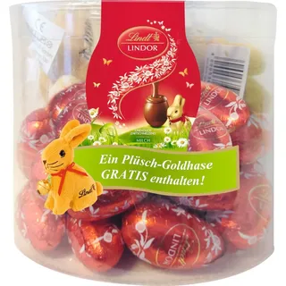 Lindt Lindor Köcher Vollmilch Mini Eier aus Vollmilch Schokolade 450g