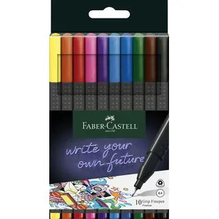 Faber-Castell Grip Fineliner farbsortiert 0,4 mm, 1 St.
