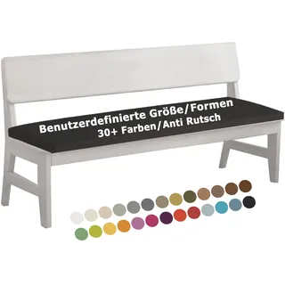 XIEMINLE Bankauflage Stuhlkissen, Personalisierte Größe Bankkissen für Innenmöbel, Waschbares und Abnehmbares Sitzkissen für Fensterbank, Erkerfenster-Kissen Bankpolster für Sofa Bank (5cm Dicke)