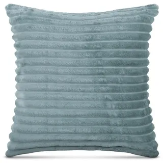 BestLivings Kissenhülle Kordoptik 50x50cm - Graugrün