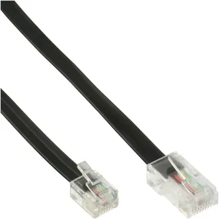 InLine InLine® Modularkabel, RJ45 zu RJ12 Stecker / Stecker, 6-adrig, 3m