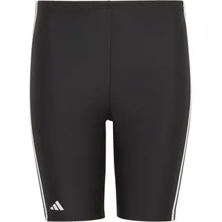 adidas Classic 3-Streifen Jammer-Badehose Black / White 128    
