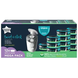 TOMMEE TIPPEE Twist & Click Nachfüllkassette 12 Stück