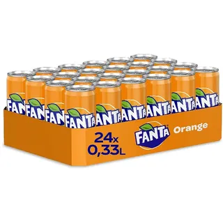 Fanta Pure Fanta Erfrischung je 24 Dosen Original 0,33L