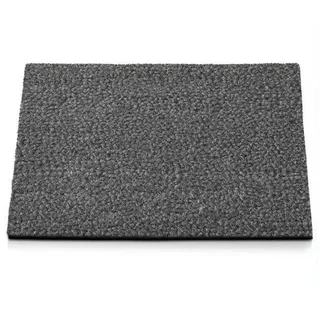 Floordirekt Fußmatte Premium-Kokosmatte Grau, Erhältlich in vielen Größen, Schmutzfangmatte, rechteckig, Höhe: 17 mm, Stärke: 17 mm grau 200 cm x 150 cm x 17 mm