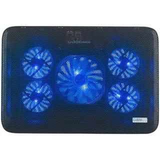 Notebook-Kühler bis 43,2 cm (17"), 5 Ventilatoren, 1.800 U/min, 2x USB