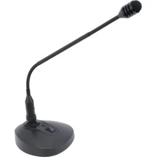 Omnitronic Schwanenhals Sprach-Mikrofon