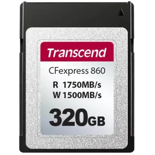 Transcend CFexpress 860 Typ B Speicherkarte - Flash-Speicherkarte