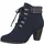 mit Absatz Elegant Bequem Blau Navy 37 EU