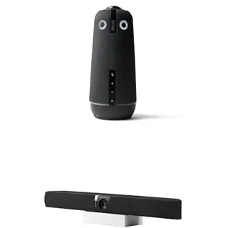 Owl Labs Owl 4+ und Expansion Mic für die Meeting 4+ – erhöht die Audio-Reichweite in größeren Räumen um 2,5 Meter in Richtung des Mikrofons