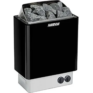 Harvia KIP60 Black Saunaofen 6 kW + integrierte Steuerung