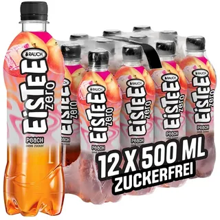 Rauch Eistee Pfirsich, Zero 12x 500ml