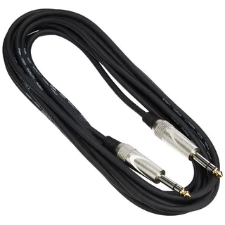 Stagg SAC6PS DL Deluxe symmetrisch Instrument-Kabel (Klinke auf Klinke, 6m)
