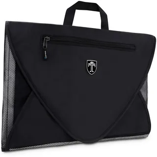 TRAVANDO Hemdentasche mit Falthilfe Koffer Hemden Knitterfrei Hemd packen Blusen Kleidersack Kleidertasche Packtasche Hemdenhülle Reiseutensilien Hemdtasche Organizer Business Anzug